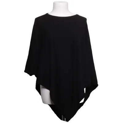 Poncho (Zwart) van Ashima Merinowol