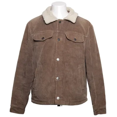 Jakke (Brun) fra Topman Bomuld, Polyester