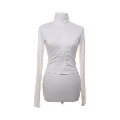 Sports jacket (White) Polyester