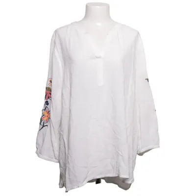 Bluse (Hvid, Flerfarvet) fra Cecil Viscose