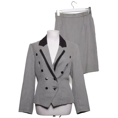 Tailleur jupe (Noir, Blanc) de Avance Creation Polyester, Viscose
