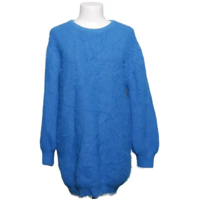 Trui (Blauw) van Ebelieve Angora, Kasjmier, Katoen, Elastaan