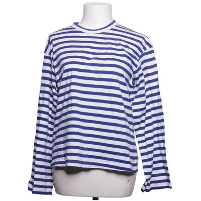 Långärmad t-shirt (Blå, Vit) från Arket Bomull