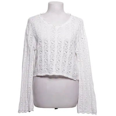 Sweater (White) from Monki Cotton