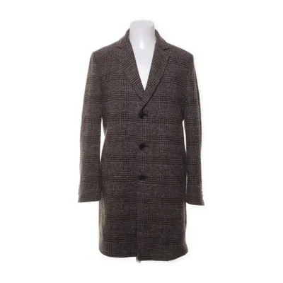 Coat (Brown) from Bugatti Wool, Acrylic, Nylon, Polyester