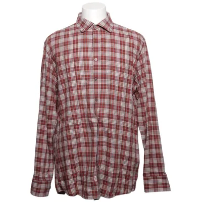 Flanellskjorta (Röd, Vit, Brun) från Charles Robertson