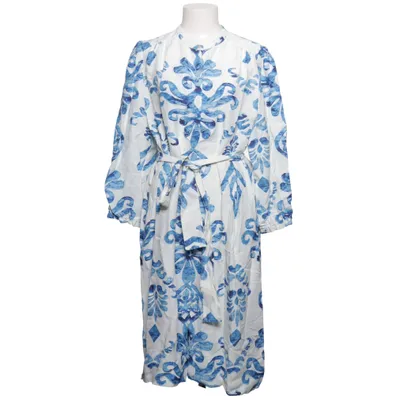 Robe (Bleu, Blanc) de Va Bene Lin, Viscose