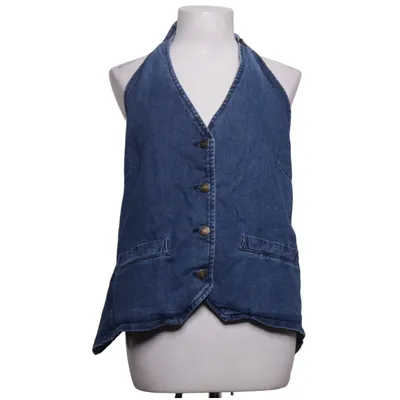Halternecktopp (Blå) från Jeans Bomull