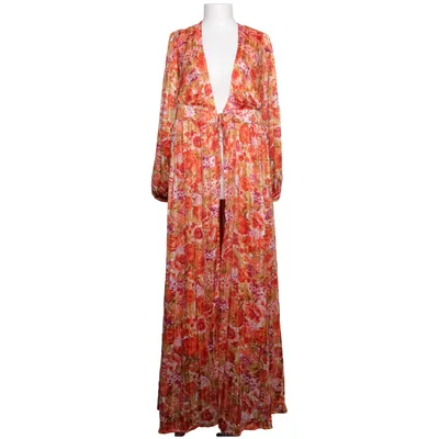 Robe portefeuille (Orange, Rouge, Jaune) de Nasty Gal Polyester