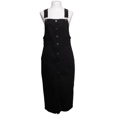 Latzkleid (Schwarz) von Dr. Denim Baumwolle, Elasthan
