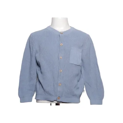 Cardigan (Bleu) de POMPdeLUx Coton biologique