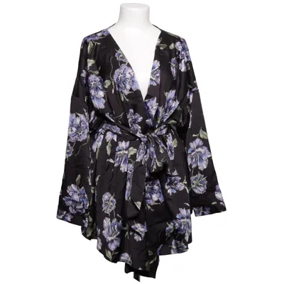 Blouse portefeuille (Noir, Bleu, Vert) de Missguided Plus Polyester