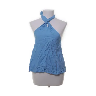 Halterneck top (Blå) fra Primark Nylon, Viscose