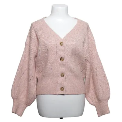 Strickjacke (Beige) von Fashion Union Acryl, Polyamid, Recyceltes Polyester