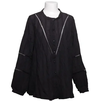 Blus (Svart) från Evoked Vila Bomull, Viskos