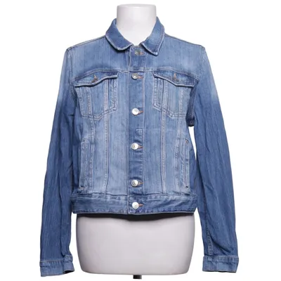 Veste en jean (Bleu) de H&M Coton, Élasthane
