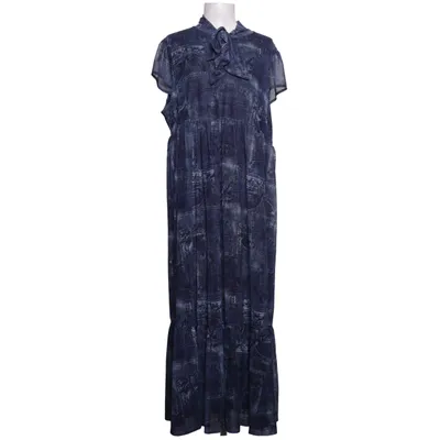 Maxi jurk (Blauw) van Yoek Katoen, Polyester