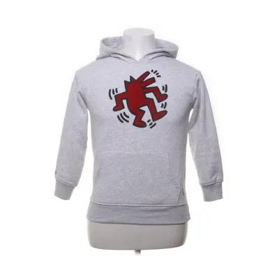 Hoodie (Gray) from Keith Haring Cotton, Polyester
