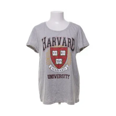 T-shirt (Grijs) van Harvard University Katoen, Polyester