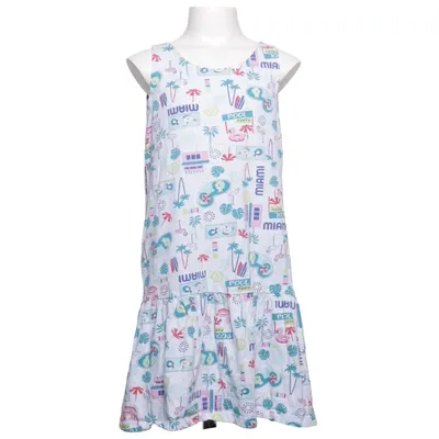 Dress (White, Multicolored) from Kids Cotton