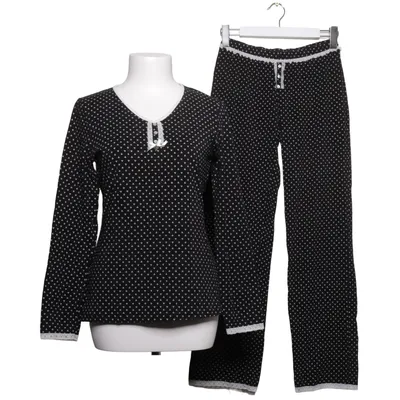 Pyjama (Zwart, Wit) van Beldona Katoen, Elastaan