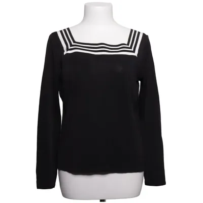 Langarmshirt (Schwarz, Weiß) von Bondelid Viskose