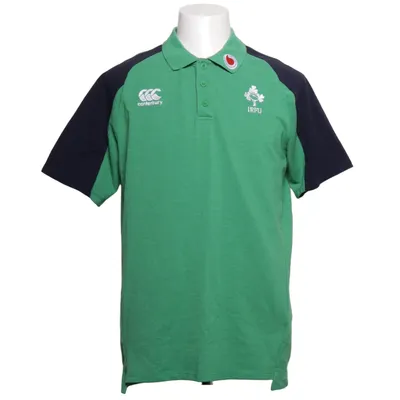 Polo (Vert, Bleu) de Canterbury Coton, Polyester