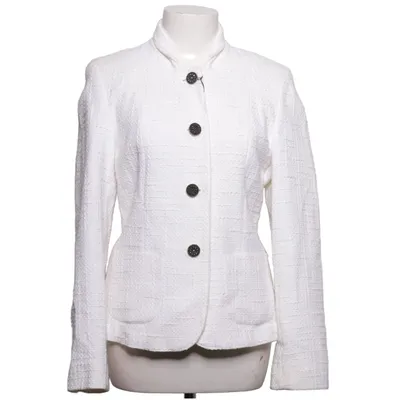 Blazer (Blanc) de Gianini Coton, Polyester
