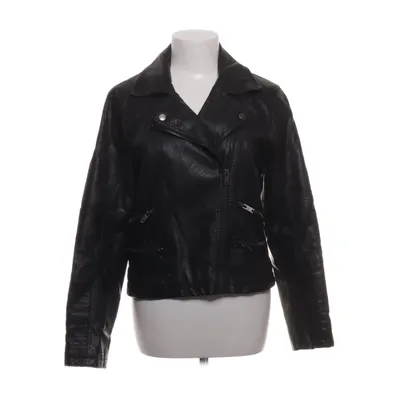 Biker jacket (Black) from Giovanna Polyester, Polyurethane, Viscose