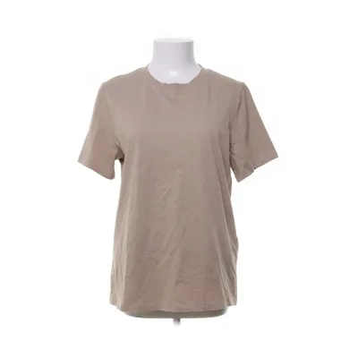 T-shirt (Bruin) van Pieces Organisch katoen