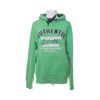 Huvtröja (Grön, Flerfärgad) från WE Bomull