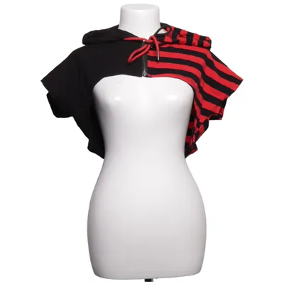 Sweat à manches courtes (Noir, Rouge) de Banned Coton