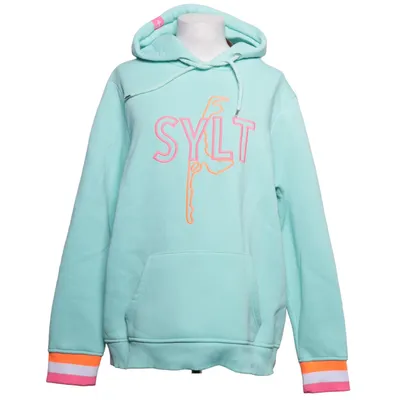 Sweat à capuche (Vert, Multicolore) de Zwillingsherz Coton, Élasthane