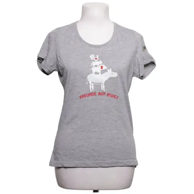 T-shirt (Grijs) van Adelheid Katoen, Polyester