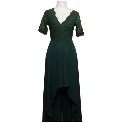 Maxi dress (Green) Elastane, Polyester