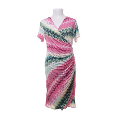 Klänning (Rosa, Flerfärgad) från Trois Ka Elastan, Polyester