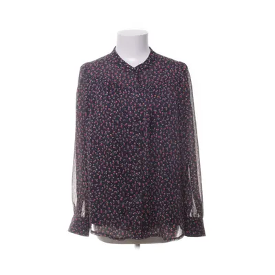 Blouse (Blauw, Rood) van In April 1986 Polyester, Viscose