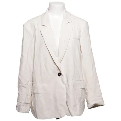 Blazer (Beige) van Effeny Katoen, Linnen, Viscose