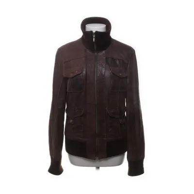 Leather jacket (Brown) from Promod Leather