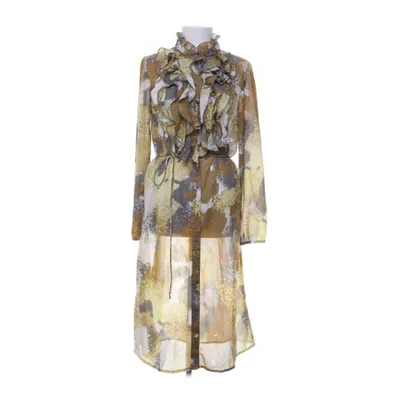 Shirt dress (Green, Multicolored) from Saint Tropez Polyester