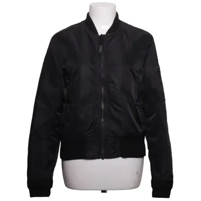 Bomber jacket (Black) from Schott Acetate, Polyamide, Viscose