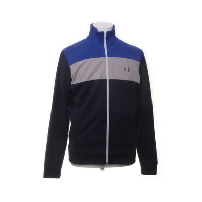 Fleecejacka (Blå) från Fred Perry Bomull, Elastan, Polyester