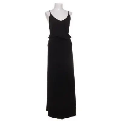 Maxi dress (Black) from Freequent Elastane, Viscose