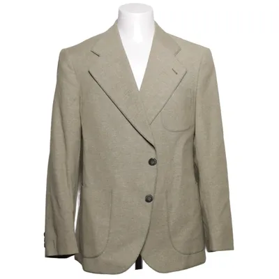 Blazer (Groen) van Trevira Polyester, Wol