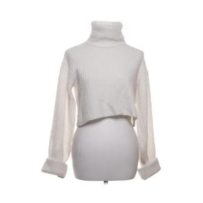 Polotröja (Vit) från Linn Ahlborg x NA-KD Akryl, Elastan, Polyester