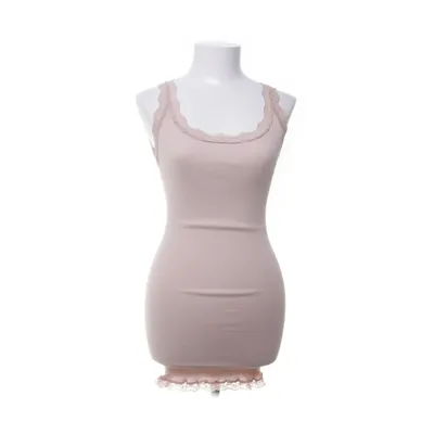 Jurk (Roze) van Rosemunde Katoen, Elastaan, Polyamide, Zijde
