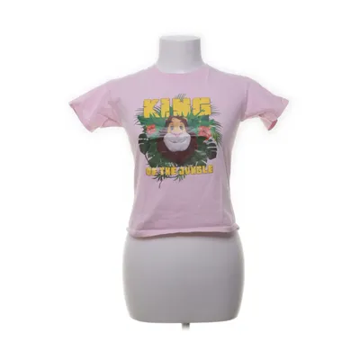 T-shirt (Roze, Meerkleurig) van Gildan Softstyle Katoen
