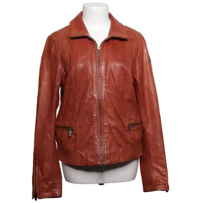 Veste en cuir (Marron) de Milestone Cuir