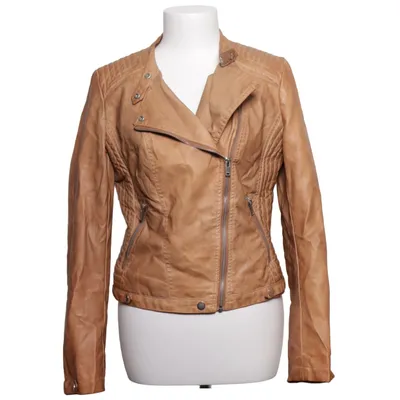 Veste de motard (Marron) de Clockhouse by C&A Polyester, Polyuréthane, Viscose