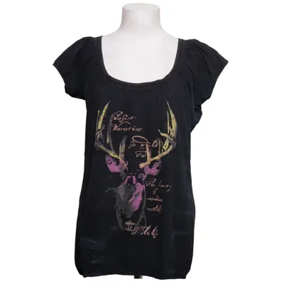 T-shirt (Zwart, Meerkleurig) van HangOwear Katoen
